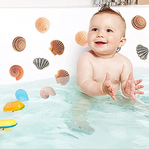 12-Pack Anti-Slip Bathtub Stickers for Kids Safety