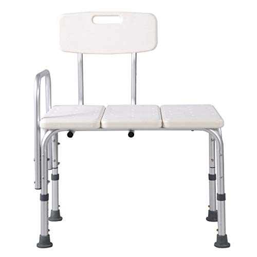 MedMobile® Bathtub Transfer Bench with Adjustable Seat Height
