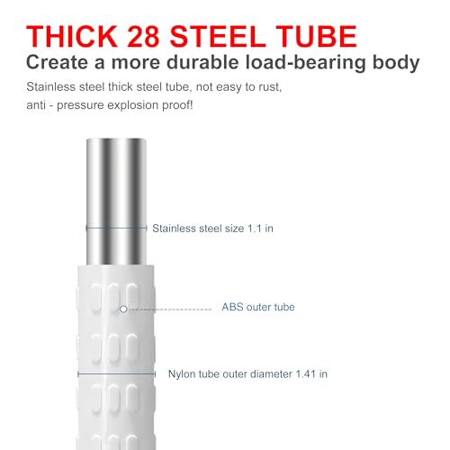 Heavy Duty White Bath Grab Bars for Elderly