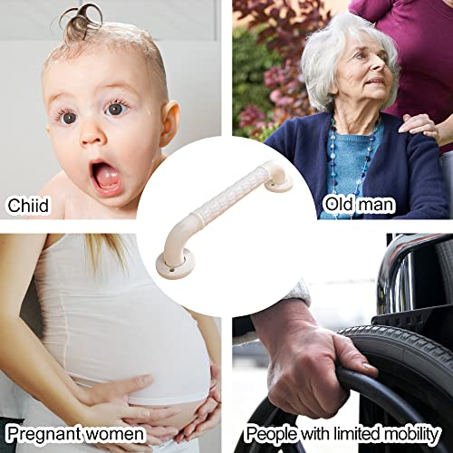 Heavy Duty White Bath Grab Bars for Elderly