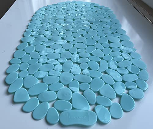 TIKE SMART "Pebbles" Oval Non-Slip Bathtub Mat