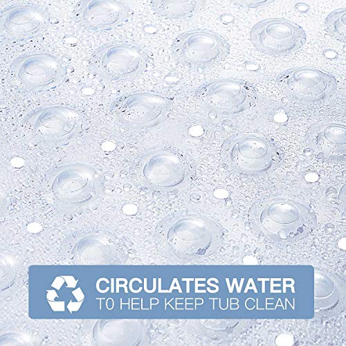 YINENN Non-Slip Bathtub Mat with Suction Cups