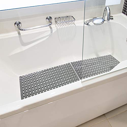 Non Slip Shower Mat with Suction Cups, Drain Holes