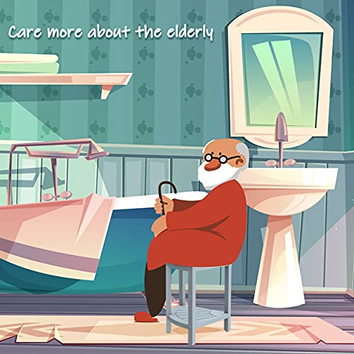 Bamboo Corner Shower Bench with Storage Shelf - Bluish Grey