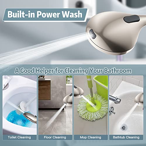 8 Settings High Pressure Handheld Shower Head with Hose