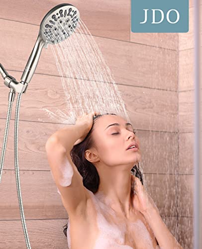 8 Settings High Pressure Handheld Shower Head with Hose