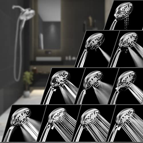 High Pressure Handheld Shower & Rain Head Combo