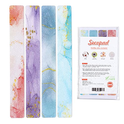 Colorful Secopad Anti Slip Bathtub Shower Strips - 24 PCS