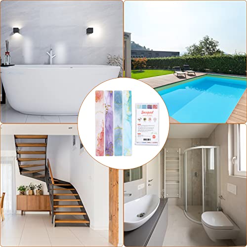 Colorful Secopad Anti Slip Bathtub Shower Strips - 24 PCS