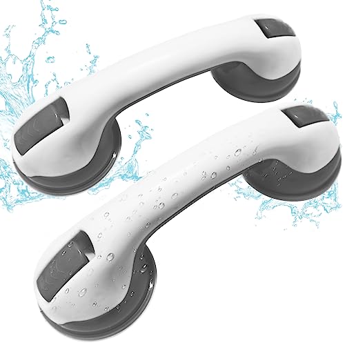 2-Pack Shower Grab Bars for Safe Bathing