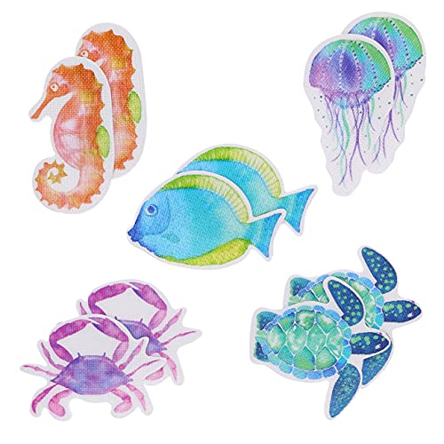 Ginsey Sea Life Non-Slip Tub Safety Treads