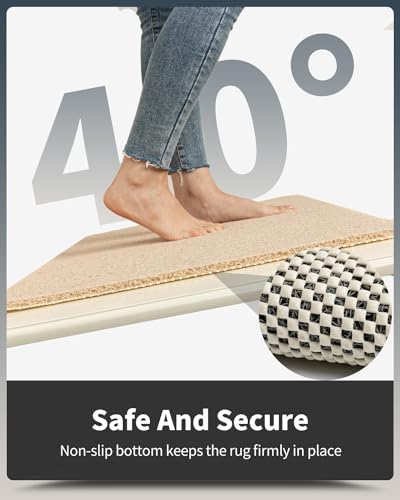 Anti-Slip Bath Mat, 17x30 Inch, for Wet Areas