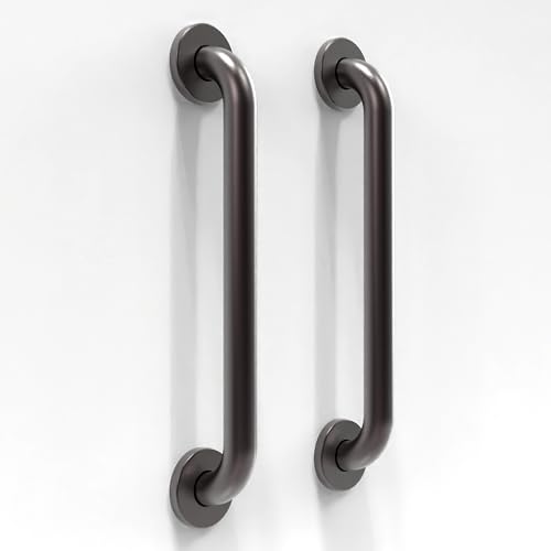 AmeriLuck Dual Pack Stainless Steel Bath Safety Grab Bar