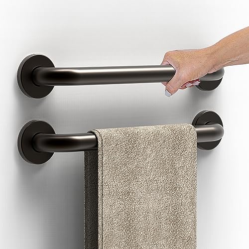 AmeriLuck Dual Pack Stainless Steel Bath Safety Grab Bar