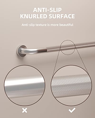 24" Stainless Steel Anti-Slip Bathroom Grab Bar