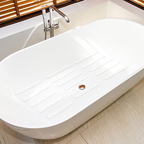 Clear Anti-Slip Stickers for Bath Safety - 24 Pcs
