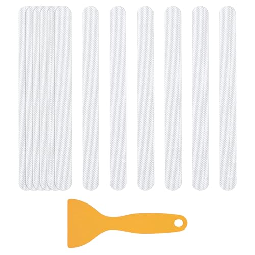 Clear Anti-Slip Stickers for Bath Safety - 24 Pcs