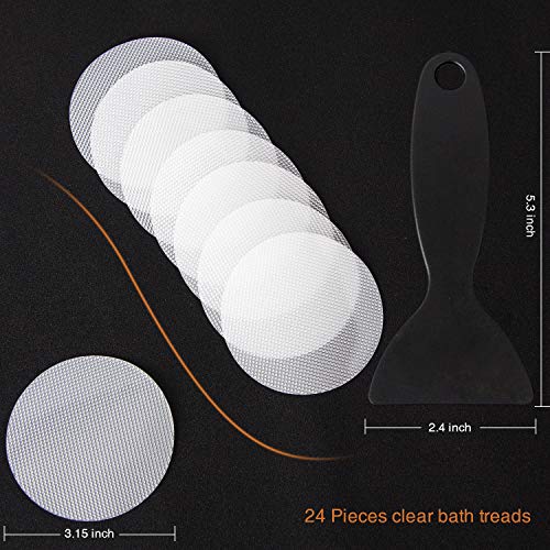 Secopad Original Non-Slip Bathtub Stickers, 24 PCS