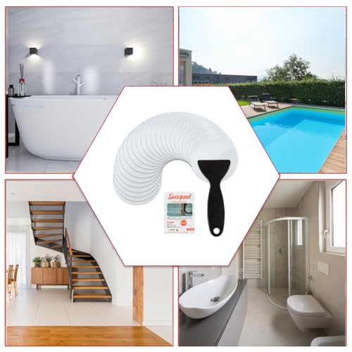 Secopad Original Non-Slip Bathtub Stickers, 24 PCS
