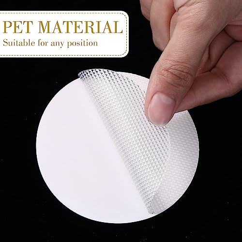 49 Clear Anti-Slip Bath Stickers with Scraper