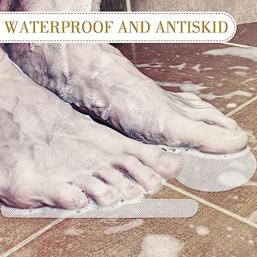 49 Clear Anti-Slip Bath Stickers with Scraper