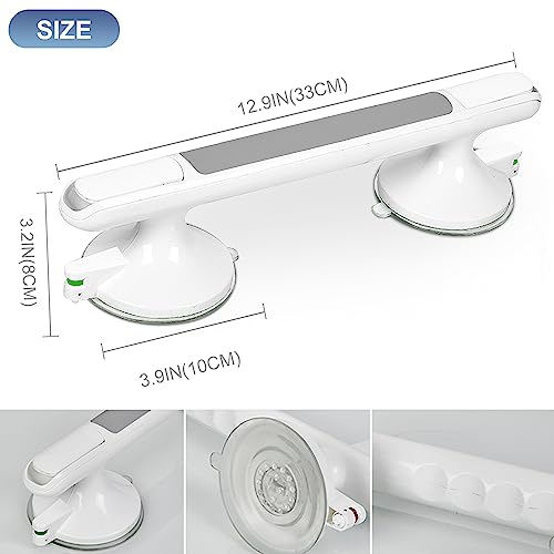 Kaglro 12" Slip-Resistant Grab Bars for Bathtubs & Showers