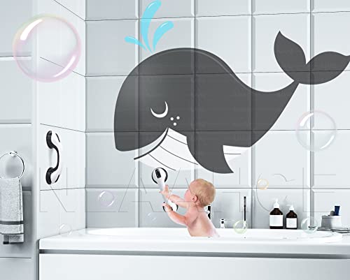 Heavy-Duty 12-Inch Shower Grab Bars (2 Pack) for Seniors