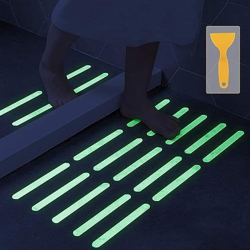 Luminous Bathtub Non Slip Stickers - 24 Pcs