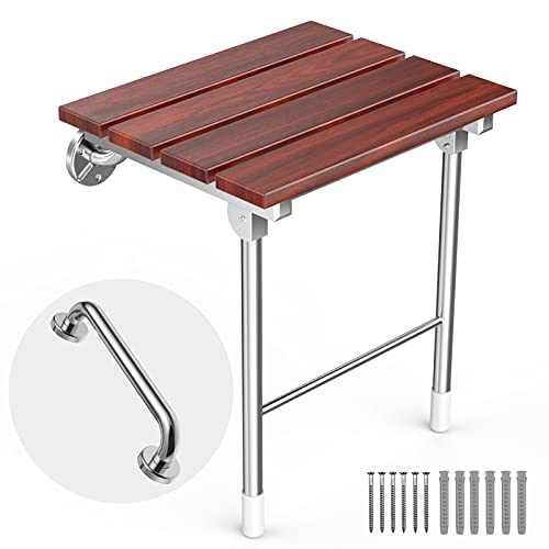 Foldable Wall Mount Shower Seat for Seniors