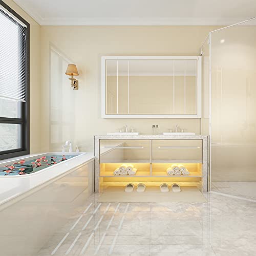 58PCS Anti Slip Stickers with Scraper for Bathtubs