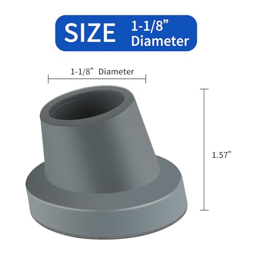 4 Pack Non-Slip Feet for Shower Chair Bathtubs