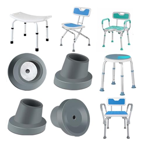 4 Pack Non-Slip Feet for Shower Chair Bathtubs