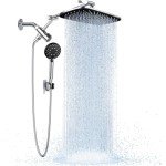 Veken Rain Shower Head Combo with Extension Arm