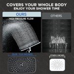 Veken Rain Shower Head Combo with Extension Arm