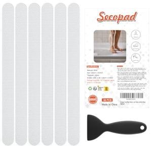 36PCS Non-Slip Bathtub Stickers with Premium Scraper