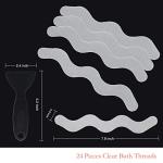 Secopad Anti-Slip Shower Stickers: Safety Strips for Bathtubs