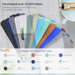 Yimobra Extra Long Bathtub Mat with Non-Slip Suction
