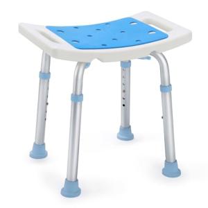 Adjustable Anti-Slip Bath Stool for Elderly and Disabled