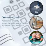 Custom Design Square Safety Treads for Slippery Bathtubs