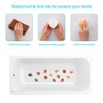 12-Pack Anti-Slip Bathtub Stickers for Kids Safety