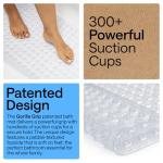 Gorilla Grip Bathtub Mat: Long, Soft, Clear, Machine-Washable