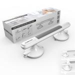 LORESJOY 12" Suction Grab Bars for Slippery Bathtubs