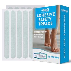 Anti-Slip Safety Treads for Bathtubs, Showers, Pools & More