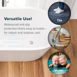 Anti-Slip Safety Treads for Bathtubs, Showers, Pools & More