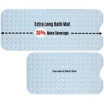 SlipX Power Grip Extra Long Bath Tub Mat