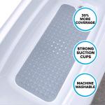SlipX Power Grip Extra Long Bath Tub Mat