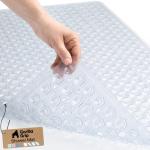 Gorilla Grip Bathtub Mat: Long, Soft, Clear, Machine-Washable