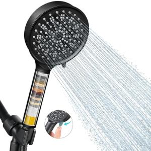 Cobbe Filtered Handheld Shower Head, High Pressure 6 Spray