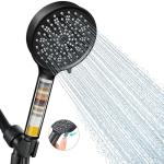 Cobbe Filtered Handheld Shower Head, High Pressure 6 Spray