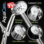 AquaCare High Pressure Handheld Shower Head - 8 Modes